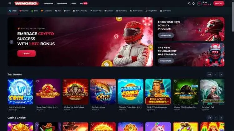 Winorio Casino App – Mobiel casino plezier image 1