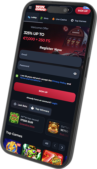 Installeer Winorio Casino op je telefoon