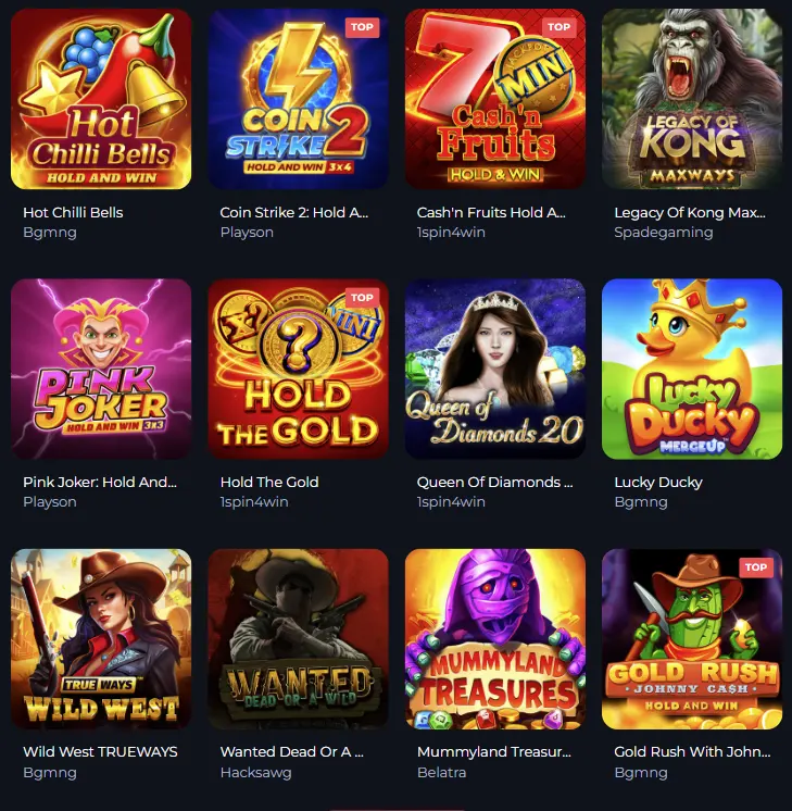 De beste gokkasten bij Casino Winorio